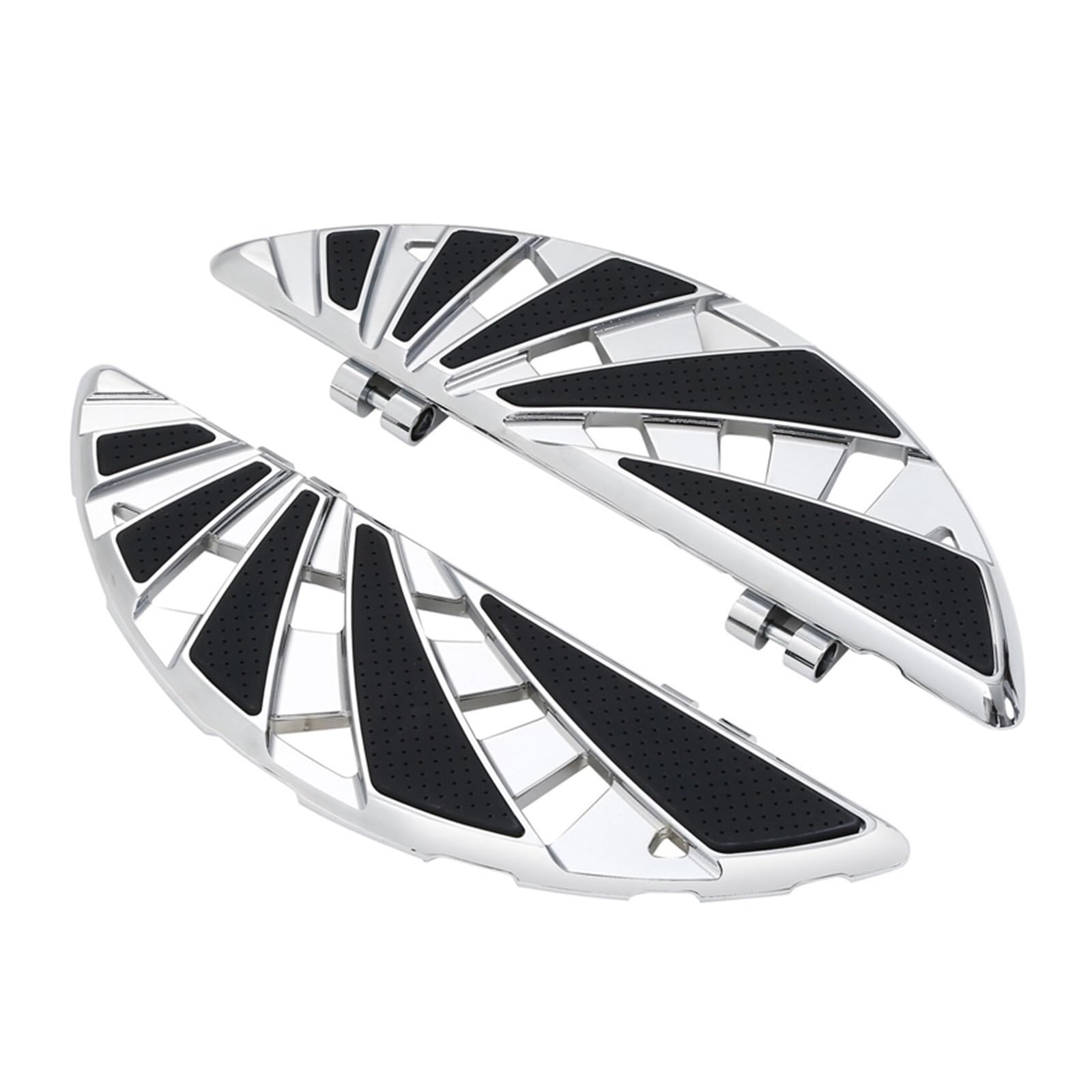 Motorrad-Fußrasten-Bremspedalauflage for Dielen, kompatibel mit Harley Touring-Modellen Road King Glide 1993–2021(Rider Floorboard) von MTOIDVALX