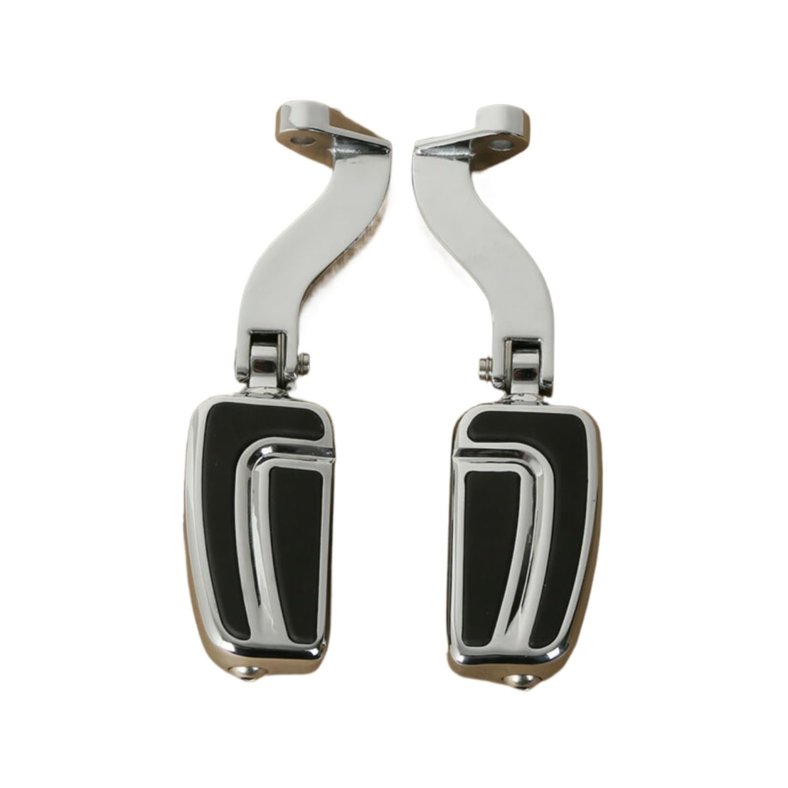 Motorrad Hinten Passagier Montieren Pegs Fuß Pedale Kompatibel Mit Harley Road Street Electra Glide Tri-Glide Touring 1993-2020(A) von MTOIDVALX