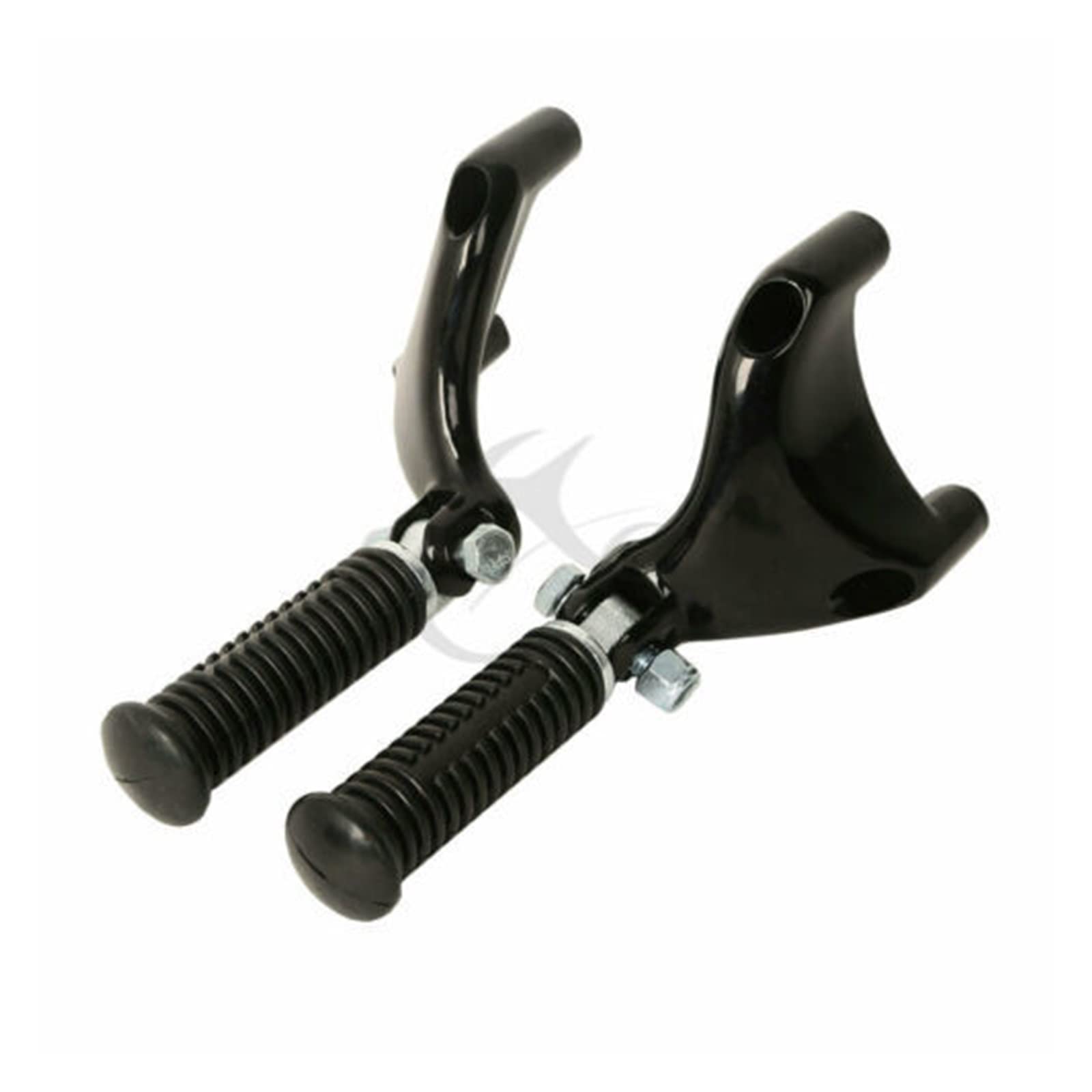 Motorrad Passagier Fußrasten Fußrasten Halterung Kompatibel Mit Harley Sportster XL 883 1200 2004-2013(5) von MTOIDVALX