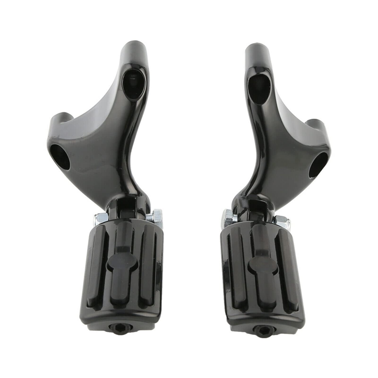 Motorrad Passagier Fußrasten Fußrasten Halterung Kompatibel Mit Harley Sportster XL 883 1200 2004-2013(8) von MTOIDVALX