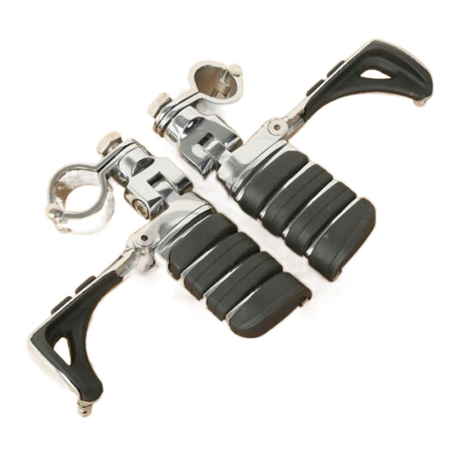 Motorrad-Switchblade-Fußrasten, 1,25 Zoll, 1 1/4 Zoll Klemmen, kompatibel mit Harley Touring Softail Dyna Ultra FLT Sportster XL Motorrad-Switchblade-Fußrasten, 1,25 Zoll, 1 1/4 Zoll Klemmen, kompatibel mit Harley Touring Softail Dyna Ultra FLT Sportster XL von MTOIDVALX