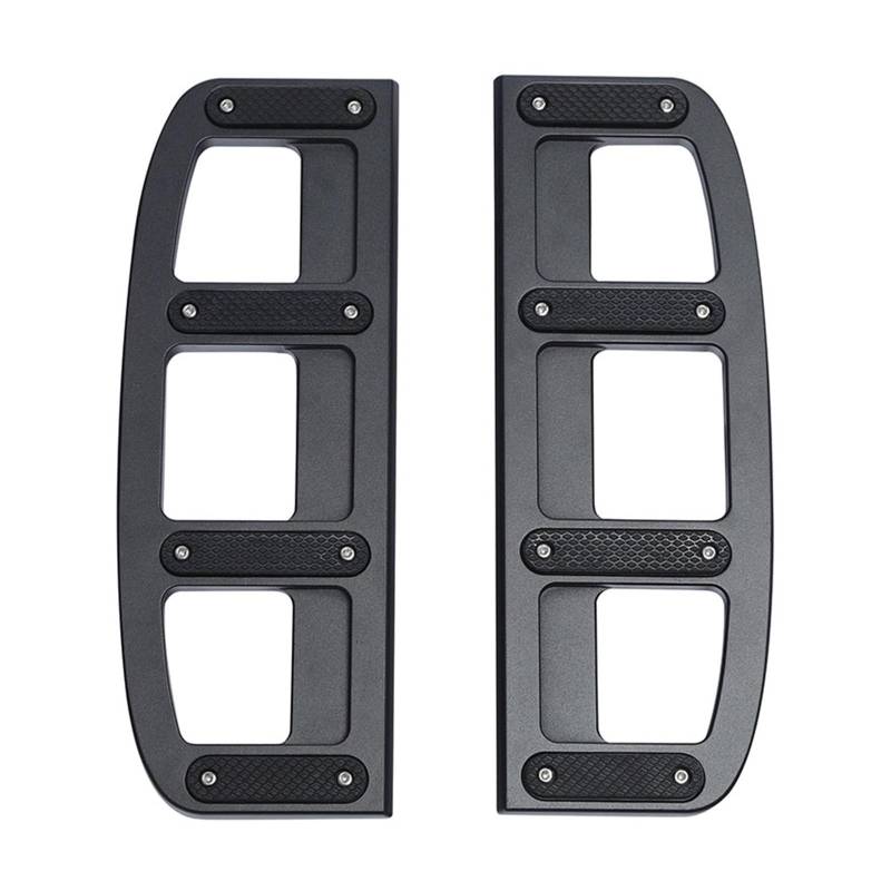 Trittbrett for Motorradfahrer, kompatibel mit Harley Heritage Classic 114 FLHCS Fat Boy 114 FLFBS 2019 2020 2021 2022(Matte Black) von MTOIDVALX