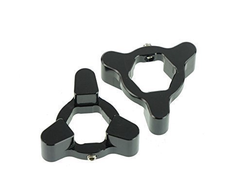 Alu Gabeleinsteller/Gabelsterne/Fork Adjuster schwarz 17mm Alu Gabeleinsteller/Gabelsterne/Fork Adjuster schwarz 17mm von MTP-Racing