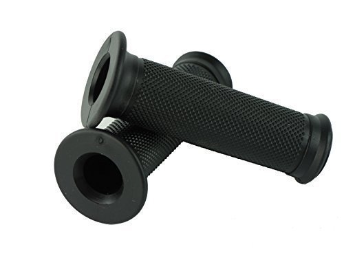 Lenkergriffe schwarz z.B. passend für Suzuki GSF 600/S Bandit GN77B 1996-1999 von MTP-Racing