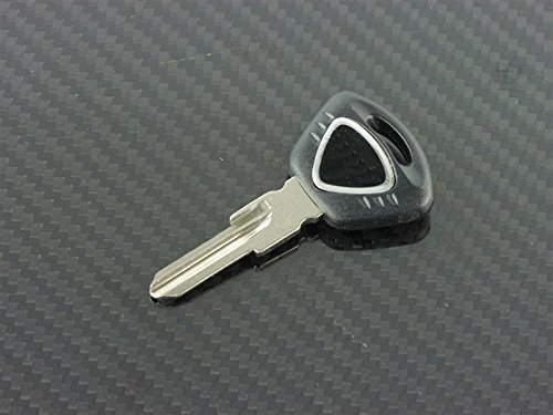 Schlüssel Rohling schwarz passend für Triumph Street Triple R 675 2012 von MTP-Racing