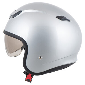 Jet Sun II Jethelm Silber Metallic MTR von MTR