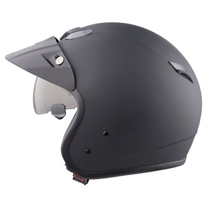 MTR Jet Sun Jethelm Schwarz Matt von MTR
