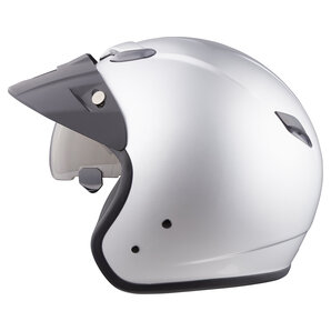 MTR Jet Sun Jethelm Silber Metallic MTR Jet Sun Jethelm Silber Metallic von MTR