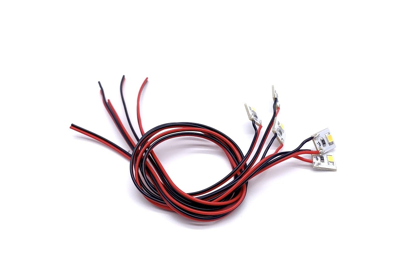 MTS-Line LED Hausbeleuchtung warmweiß mit Kabel / 5 Stück 7-24 V - Gartenbahn - LGB Spur G Ersatzteil - LGB Spare Part MTS-Line LED Hausbeleuchtung warmweiß mit Kabel / 5 Stück 7-24 V - Gartenbahn - LGB Spur G Ersatzteil - LGB Spare Part von MTS-Line