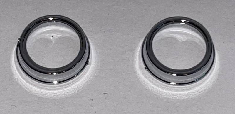 MTS-Line Lampenring silber für Loklaternen 14mm, 2 Stück - Gartenbahn - LGB Spur G Ersatzteil - LGB Spare Part von MTS-Line