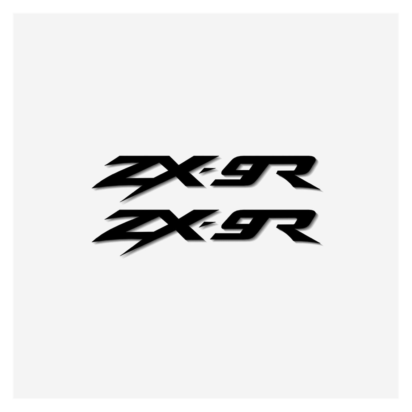 MTnoble Aufkleber Motorrad Reflektierende Aufkleber Körperhelm Kraftstofftank wasserdichte Logo Aufkleber Fit for Kawasaki ZX-9R ZX9R ZX 9R (Color : Non Reflective Black) von MTnoble
