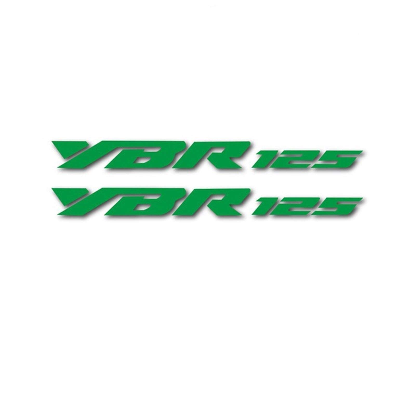 MTnoble wasserdichte Aufkleber Motorrad-Reflective Geeignet for Yamaha YBR 125 Ybr 125 (Color : Reflective Green) von MTnoble