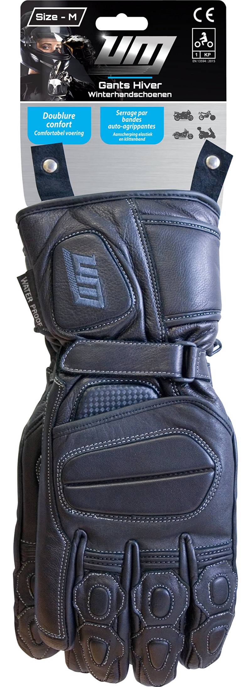 MU UM Handschuhe Floe – Winter Handschuhe Motorrad Scooter von MU