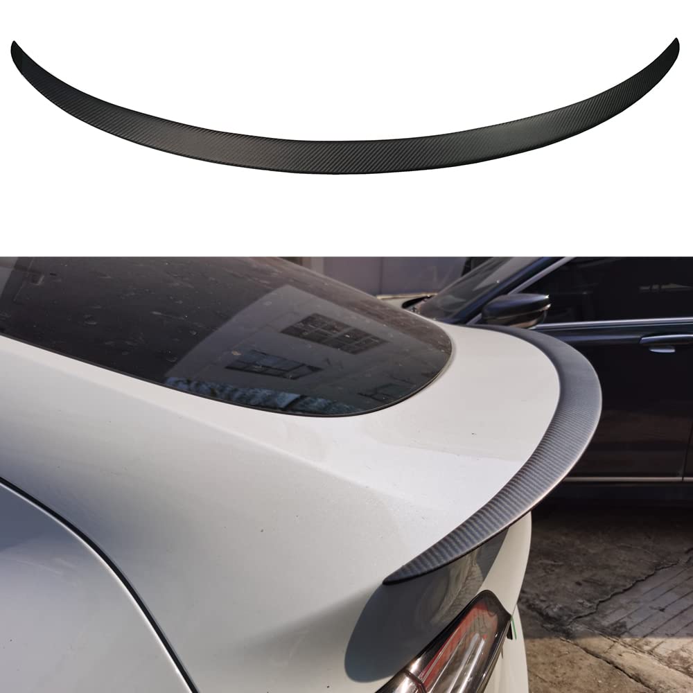 Carbon Fiber Matt Heckspoiler Heckspoiler Lippe Flügel für Tesla Model Y 2020-2024 Carbon Fiber Matt Heckspoiler Heckspoiler Lippe Flügel für Tesla Model Y 2020-2024 von MUCCGQ