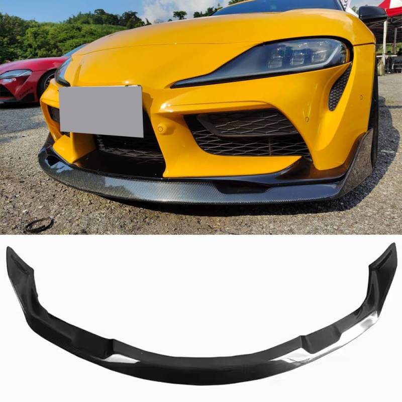 Carbon Frontstoßstange Lippe für Toyota GR Supra A90 A91 MK5 Coupe, Baujahr 2020-2024 von MUCCGQ