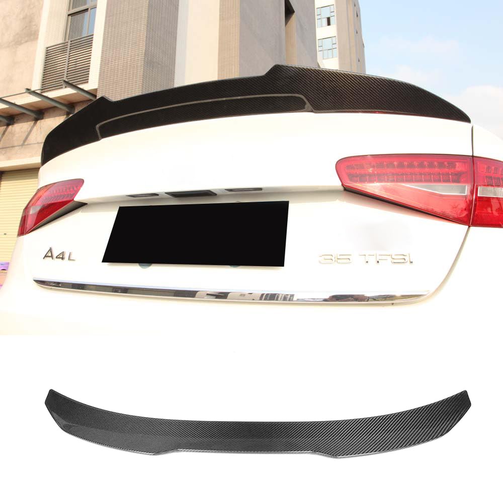 Echte Kohlefaser Heckspoiler Flügel für Audi A4 B8.5 Limousine 2013-2016 Echte Kohlefaser Heckspoiler Flügel für Audi A4 B8.5 Limousine 2013-2016 von MUCCGQ
