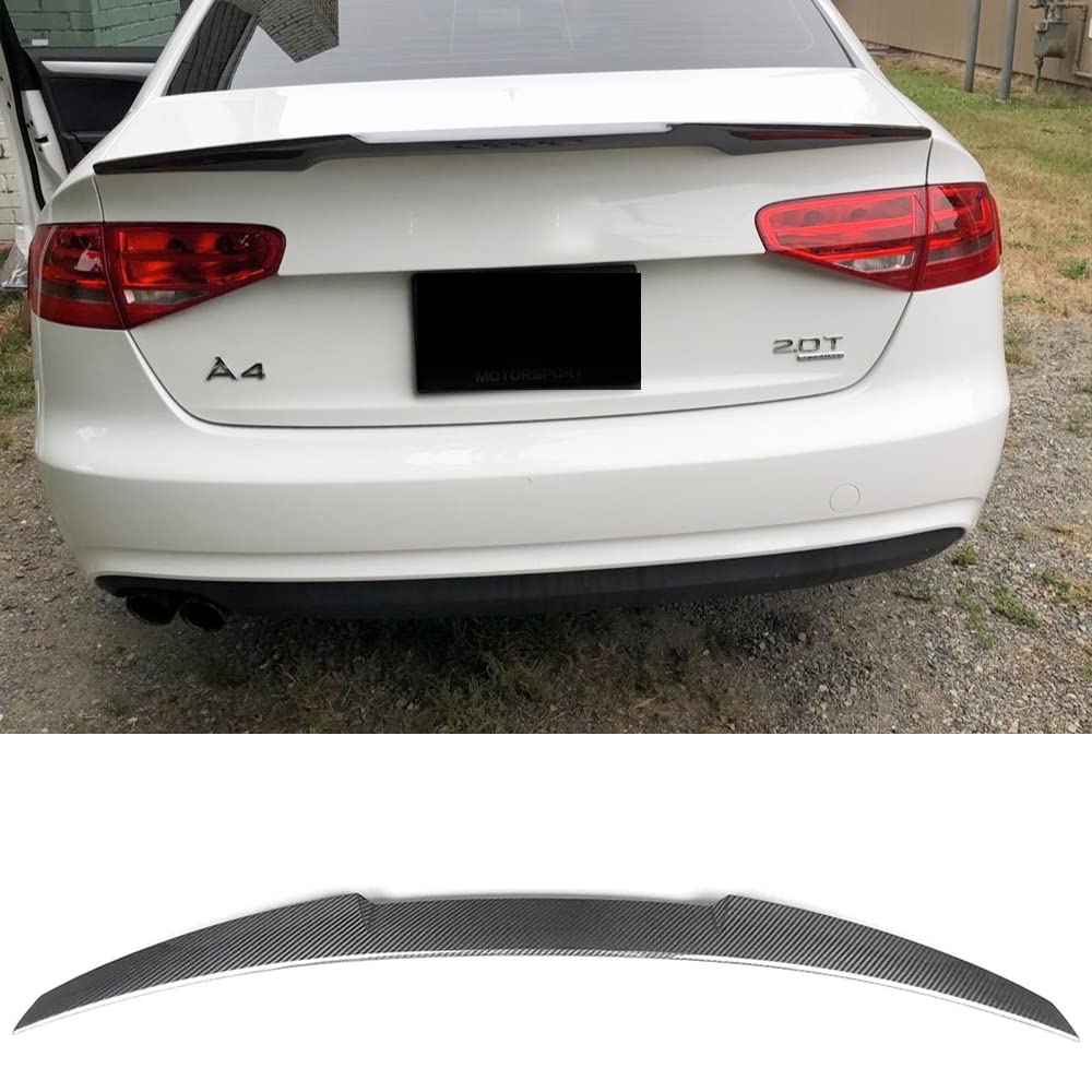 Für 2013–2016 Audi A4 B8.5 M4 Stil Highkick Duckbill Heckspoiler aus Kohlefaser Für 2013–2016 Audi A4 B8.5 M4 Stil Highkick Duckbill Heckspoiler aus Kohlefaser von MUCCGQ