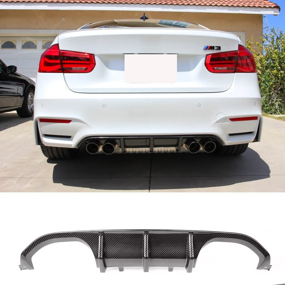 Für BMW F80 M3 F82 F83 M4 Heckstoßstange Lip Heckdiffusor aus Kohlefaser 2015-2020 Für BMW F80 M3 F82 F83 M4 Heckstoßstange Lip Heckdiffusor aus Kohlefaser 2015-2020 von MUCCGQ