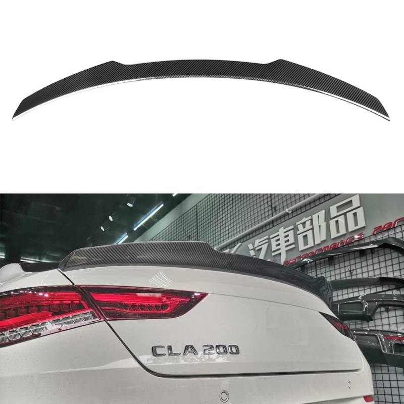 Für Mercedes-Benz W118 C118 CLA250 CLA45 AMG Echtkohlefaser Heckspoiler von MUCCGQ