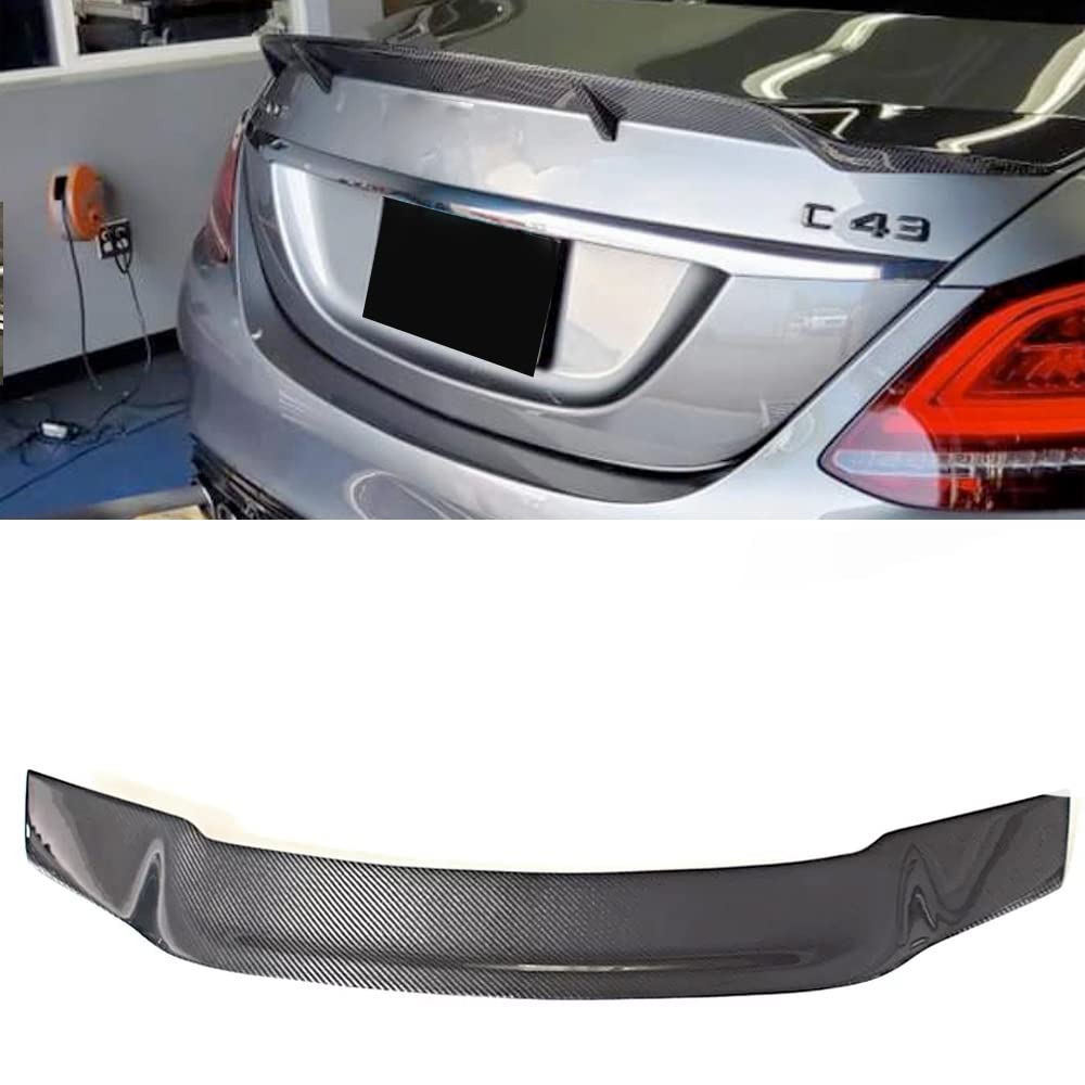 Heckspoiler aus echtem Kohlefaser für die Mercedes W205 C-Klasse Limousine 2015–2021 Heckspoiler aus echtem Kohlefaser für die Mercedes W205 C-Klasse Limousine 2015–2021 von MUCCGQ