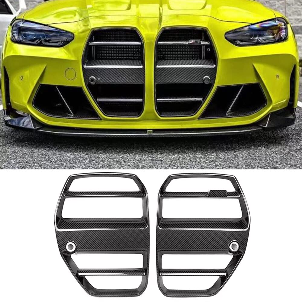 Kohlefaser Auto Frontgrill Kühlergrill für BMW G80 G82 G83 M3 M4 2021-2025 Kohlefaser Auto Frontgrill Kühlergrill für BMW G80 G82 G83 M3 M4 2021-2025 von MUCCGQ