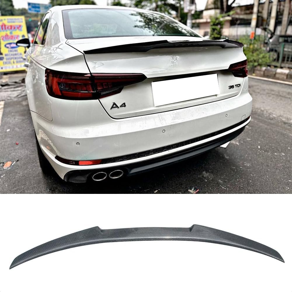 Kohlefaser Heckspoiler Flügel für 2017-2024 Audi A4 S4 B9 Kohlefaser Heckspoiler Flügel für 2017-2024 Audi A4 S4 B9 von MUCCGQ