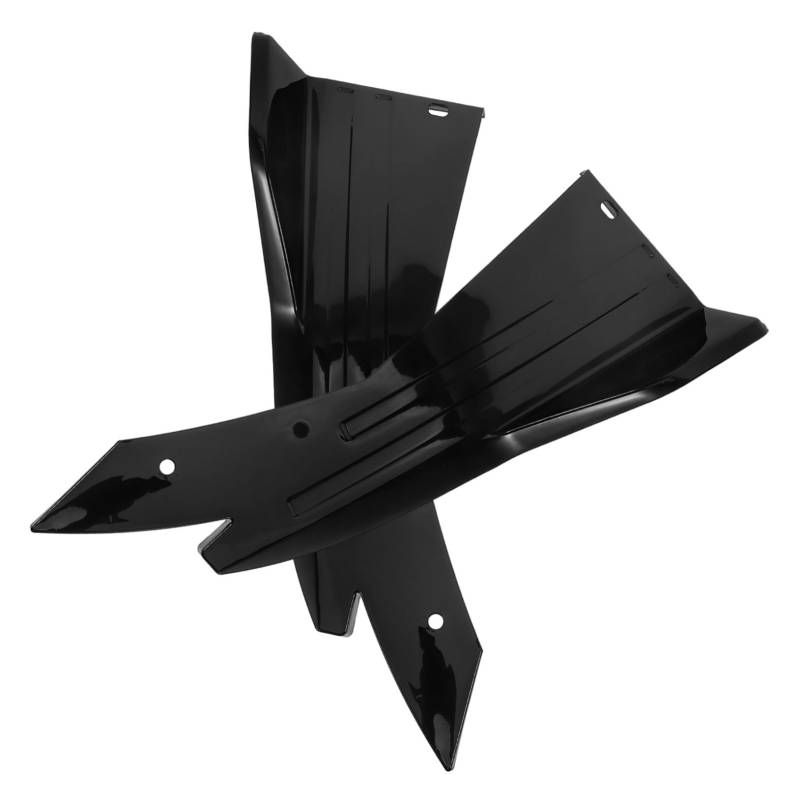 MUCKLILY 1 Paar Auto Heckdiffusor Diffusor für die hintere Stoßstange Automobilzubehör Splitter für die hintere Stoßstange Heckstoßstangenspoiler-Diffusor für Auto Heckspoiler Abs Schwarz von MUCKLILY