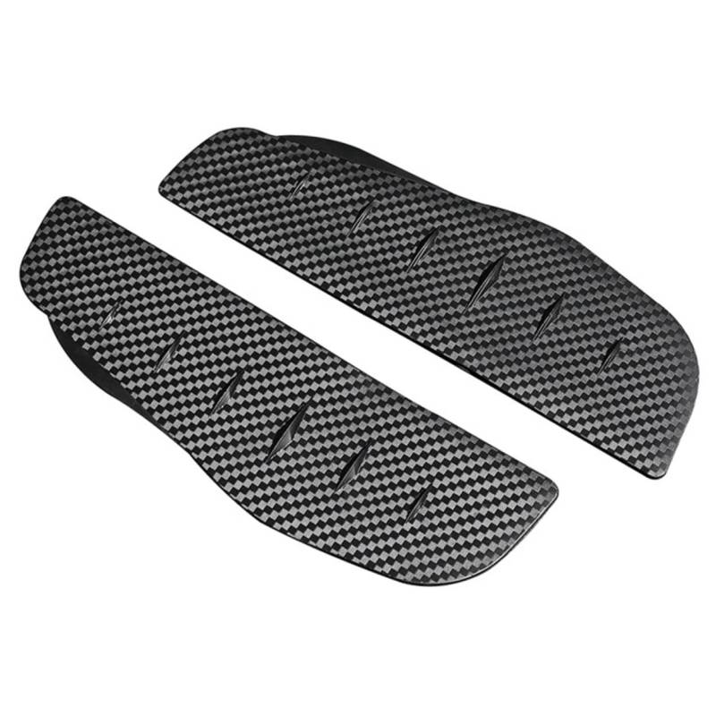 MUCKLILY 1 Paar Auto Rückfahrspiegel Regenaugenbrauen Rückansicht Visier Deflektor Abdeckung Rückspiegel Sonnenblende Auto Rückspiegel Regenschild PVC von MUCKLILY