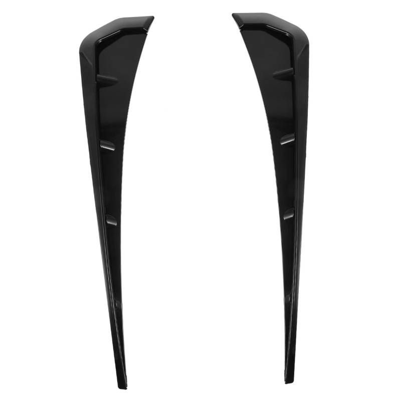 MUCKLILY 1 Paar Auto Seitenlüftungsdekor Autoaufkleber Lüftungsschlitze Auto Außenzubehör Seitenlüftungsaufkleber Motorhauben Entlüftungsventilator Booster Kc Spoiler Auto von MUCKLILY