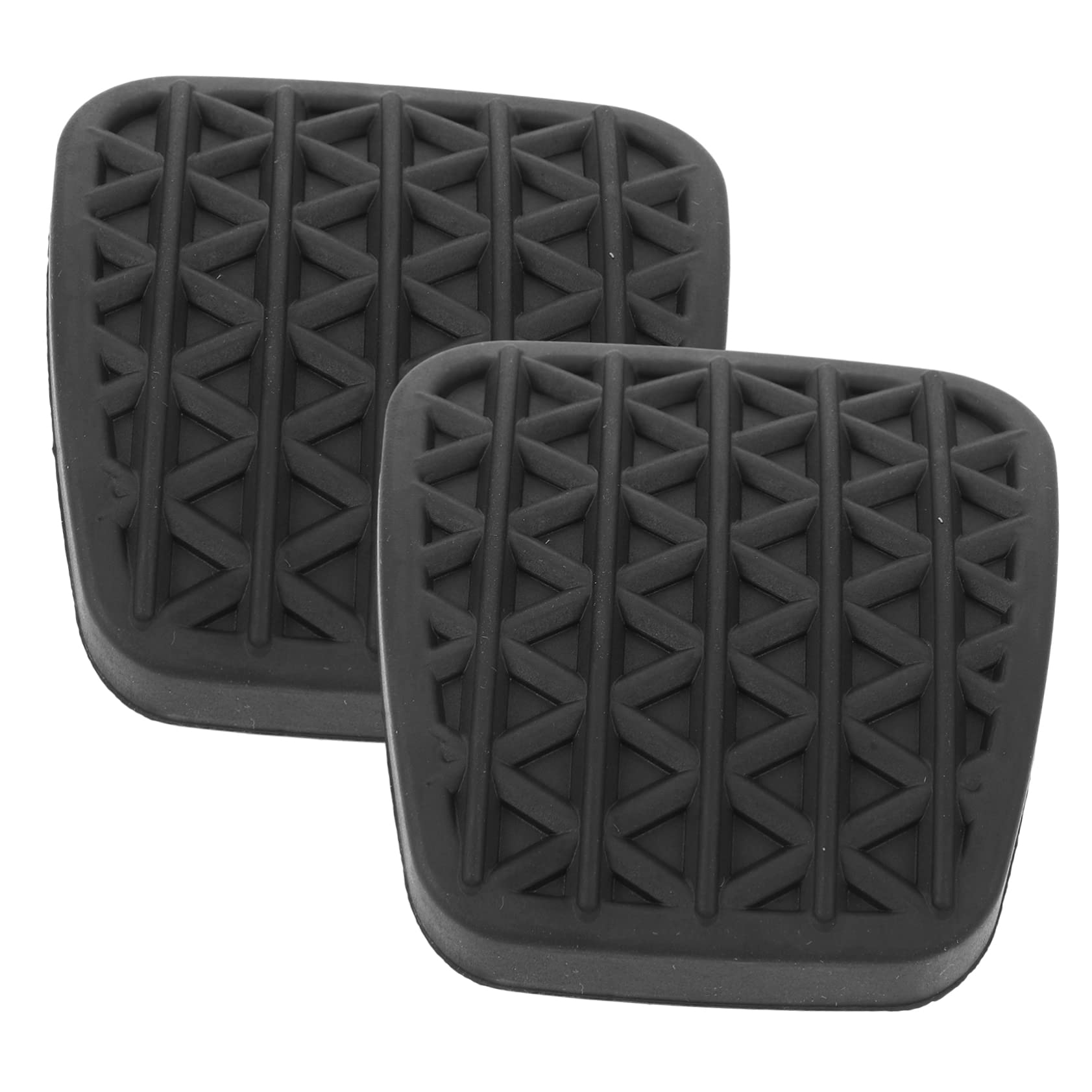 MUCKLILY 1 Paar Bremspedalleder Pedale Kupplung Pads Gaspedalabdeckungen Autopedalabdeckung Bremspedalauflagen für Kraftfahrzeuge Auto-Pedalauflage Auto-Fußpedal Gummi Black MUCKLILY 1 Paar Bremspedalleder Pedale Kupplung Pads Gaspedalabdeckungen Autopedalabdeckung Bremspedalauflagen für Kraftfahrzeuge Auto-Pedalauflage Auto-Fußpedal Gummi Black von MUCKLILY