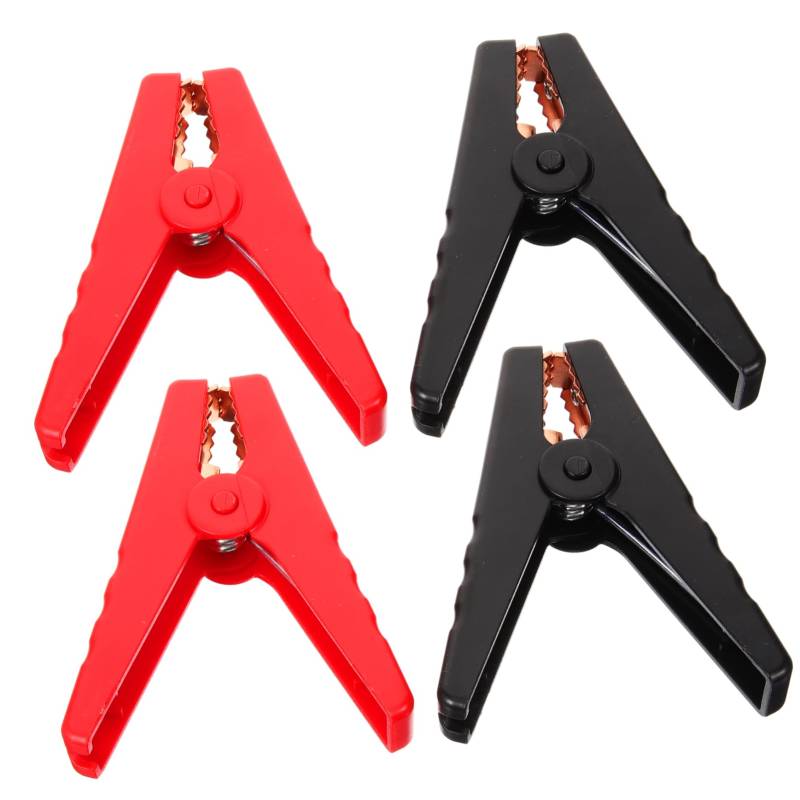 MUCKLILY 1 Satz Auto Feuerzeug Clip Hochsprung Standard Starthilfekabel Starthilfekabel Booster Feuerzeug Adapter Batterieladegerät Autozubehör Erhaltungsladegerät 4 Stück von MUCKLILY