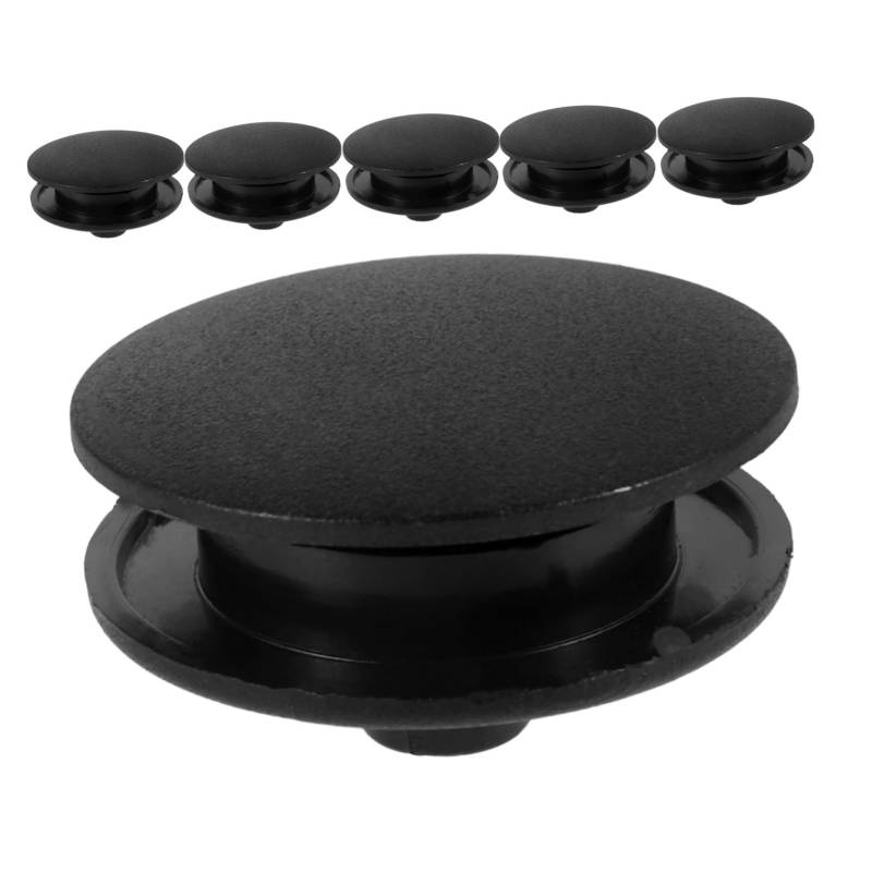 MUCKLILY 1 Satz Fußmattenhalter Teppich Griff Fix Automatten-Clip Beleg Auto-fußmatten Befestigung von Automatten Fußmatten-Clips, Halterungen für Automatten Automattenhalter Plastik Black von MUCKLILY