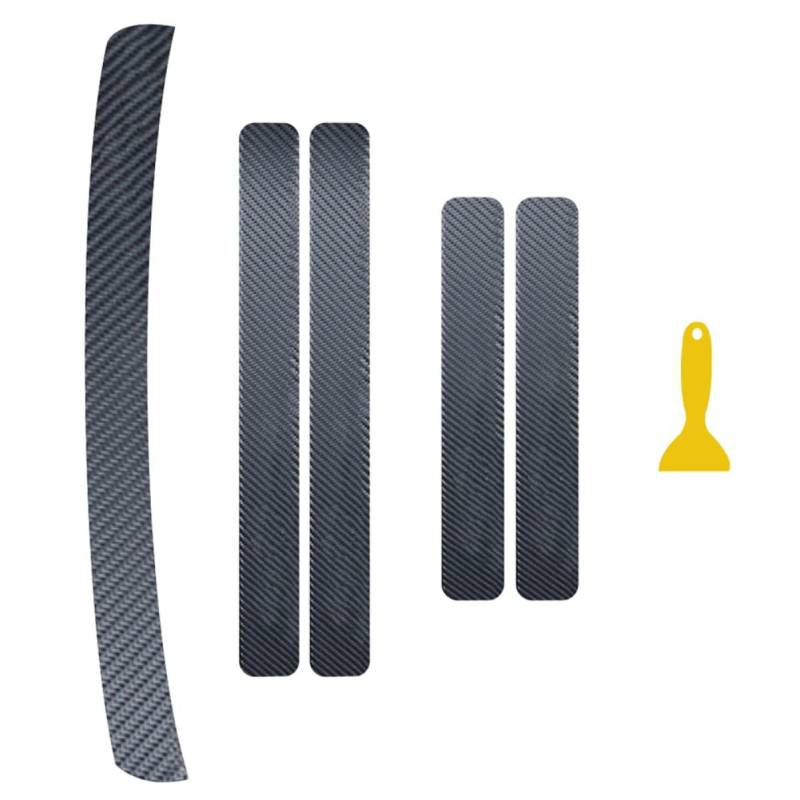 MUCKLILY 1 Satz Schwellenschutz für Fahrzeuge Aufkleber für Autotürschwellen Schwellenschutz für Autos Schwellen-Styling-Aufkleber für das Auto Fahrzeugschwellenleiste PVC von MUCKLILY