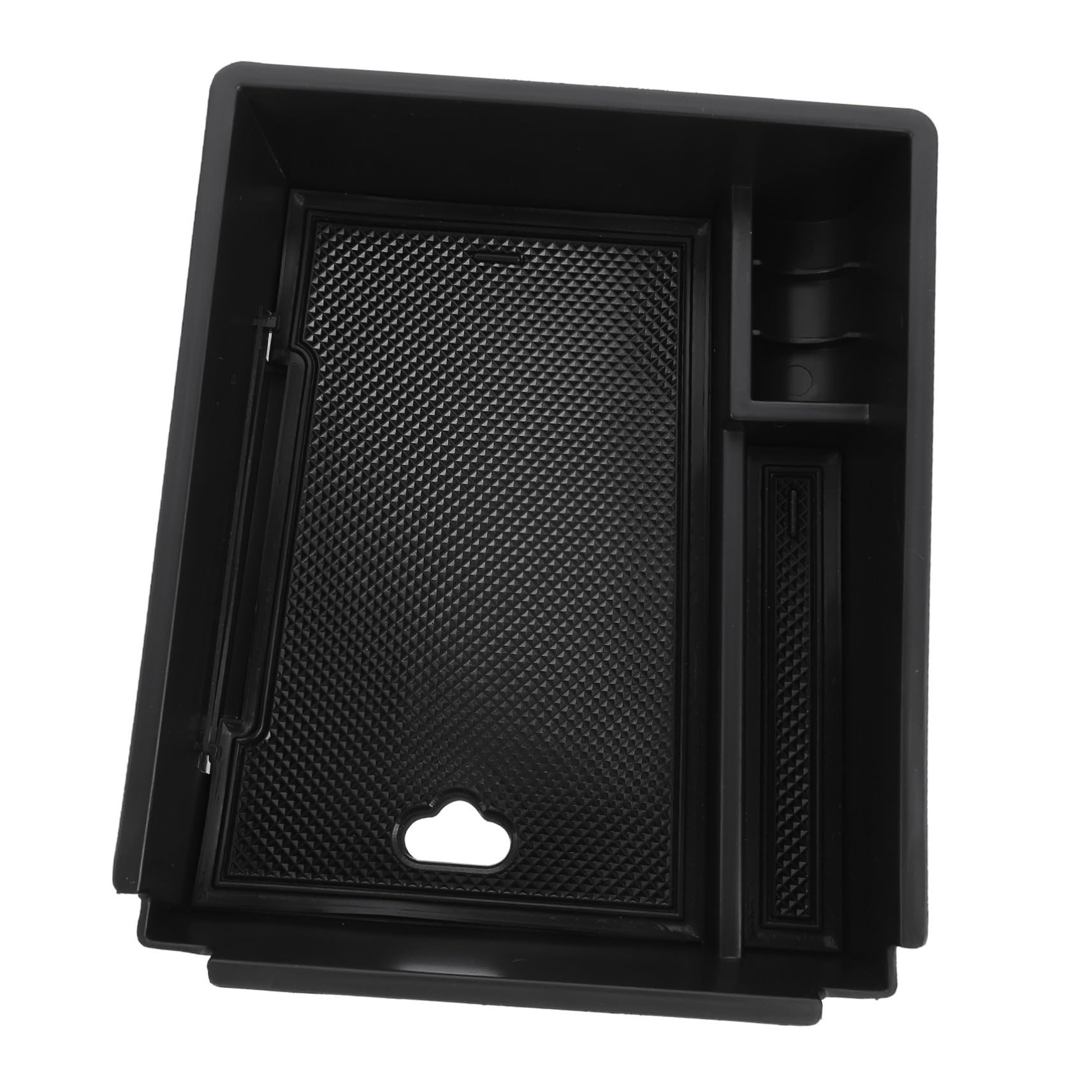 MUCKLILY 1 Set Schwarz Versteckte Center Console Organizer Auto Center Console Organizer Lagerung Auto Zubehör von MUCKLILY
