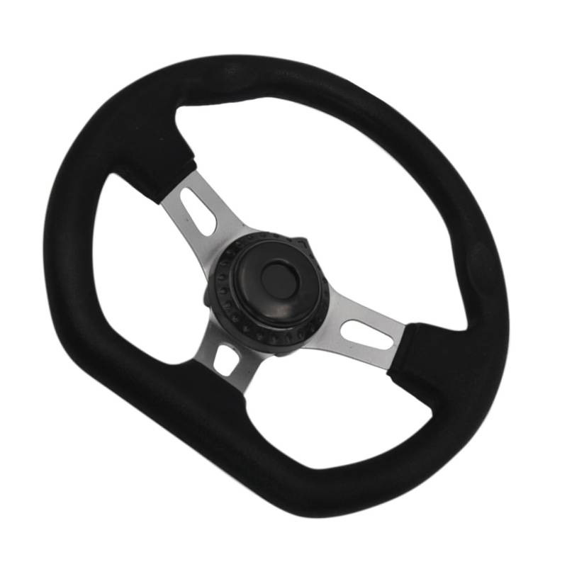 MUCKLILY 1 Stück Go-kart-lenkrad Mit Innere Räder Für Wagen Einfaches Lenkrad Rennlenkrad Lenkradbezug Auto Modifiziertes Lenkrad Auto Modifiziertes Autodekoration Pu von MUCKLILY
