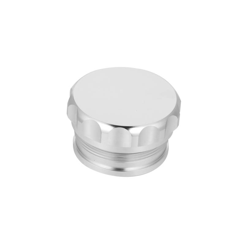 MUCKLILY 1 Stück Tankdeckel Teile der Öltankabdeckung auto öltank abdeckung Zubehör für Öltanks im Auto Ersatzdeckel für Öltank Autozubehör Aluminiumlegierung Silver von MUCKLILY