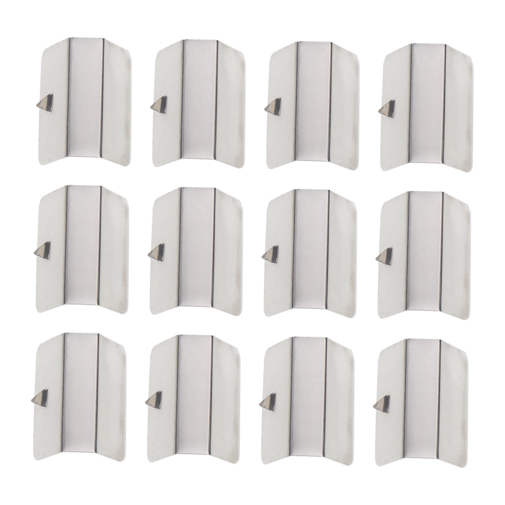 MUCKLILY 12 Stück Windschutzscheiben-Clip Auto Deflektor Deflektor-befestigungsclips Halteklammer Fenster Clips Für Wind- Und Regenabweiser Halten Rostfreier Stahl Silver MUCKLILY 12 Stück Windschutzscheiben-Clip Auto Deflektor Deflektor-befestigungsclips Halteklammer Fenster Clips Für Wind- Und Regenabweiser Halten Rostfreier Stahl Silver von MUCKLILY