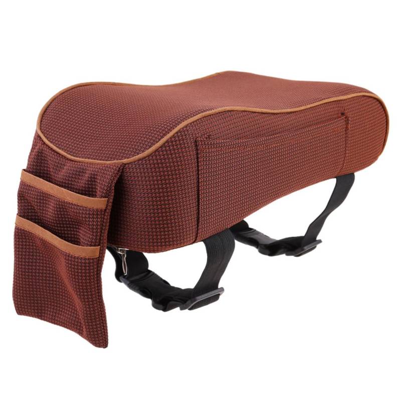 MUCKLILY 1Pc Ellenbogen Unterstützung Pad Arm Rest Center Console Armlehnen Auto Zubehör Kaffee von MUCKLILY