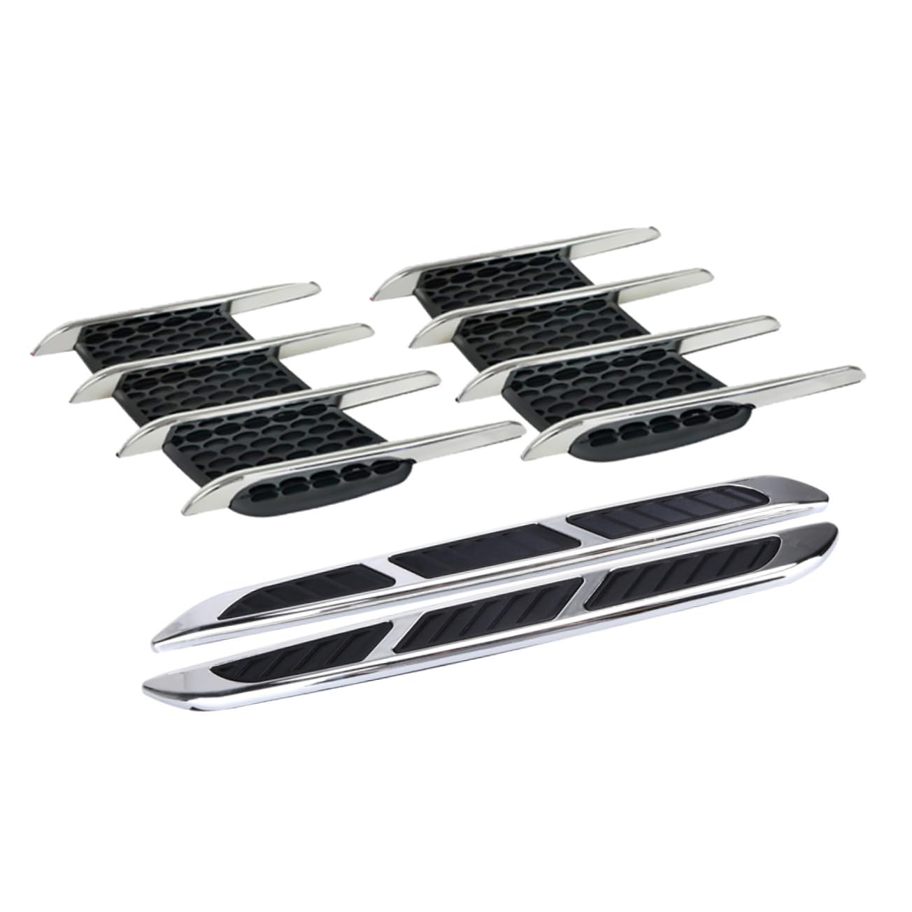 MUCKLILY 2 Paare Simulierte Lufteinleitungsdekoration Auto-Outlet-Aufkleber Zubehör für Motorhauben Auto -Autozubehör Motorhaubenentlüftungen universelle Airflow-Zierleiste Abs MUCKLILY 2 Paare Simulierte Lufteinleitungsdekoration Auto-Outlet-Aufkleber Zubehör für Motorhauben Auto -Autozubehör Motorhaubenentlüftungen universelle Airflow-Zierleiste Abs von MUCKLILY