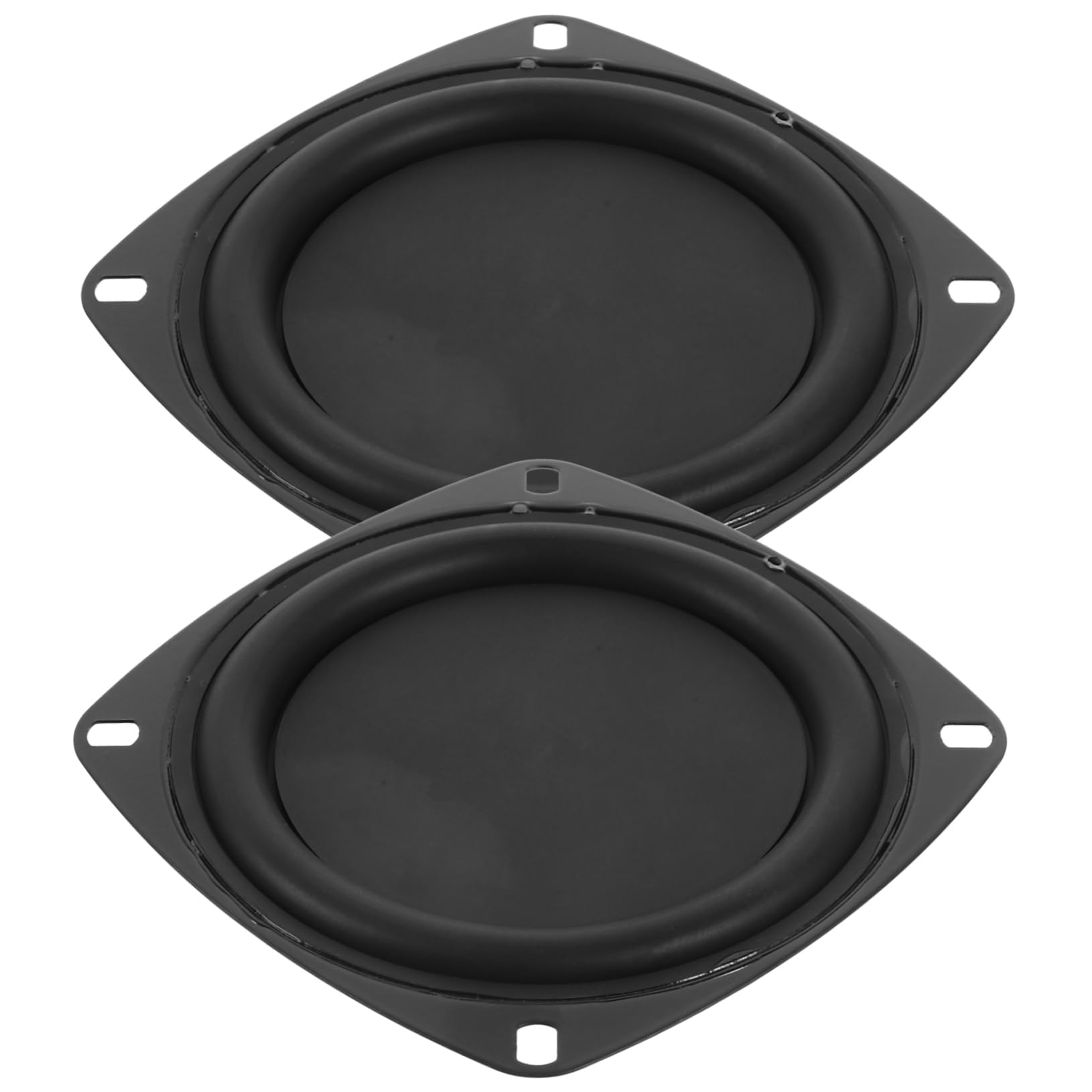 MUCKLILY 2 Stück 4 Bass Kühlerhorn Membranersatz Für Lautsprecher Vibrationsmembran Woofer-membranplatte Ersatzlautsprecher Passiv Stereolautsprecher Bässe Eisen Black MUCKLILY 2 Stück 4 Bass Kühlerhorn Membranersatz Für Lautsprecher Vibrationsmembran Woofer-membranplatte Ersatzlautsprecher Passiv Stereolautsprecher Bässe Eisen Black von MUCKLILY