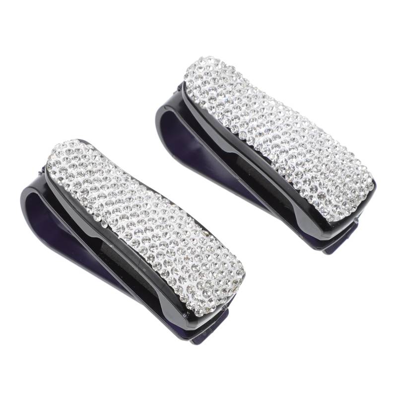 MUCKLILY 2 Stück Auto Brillenhalter Auto Leuchten Fenster Parameer Füller Tönung Sitzbrille Auto Halter Auto Getränkehalter Expander Visier Für Luft Sonnenbrillen Clip von MUCKLILY