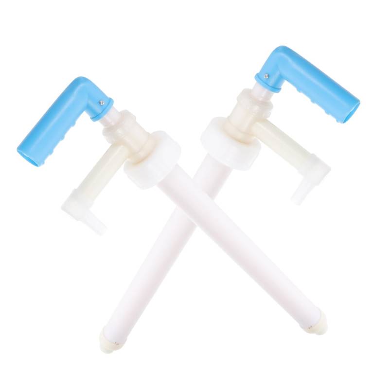 MUCKLILY 2 Stück Chemieeimer-handpresspumpe Dosierpumpe Für Chemikalieneimer Flüssigspender Eimer Dosierpumpe Pumpe Aus Kunststoff Flüssigkeitspumpe Plastik von MUCKLILY