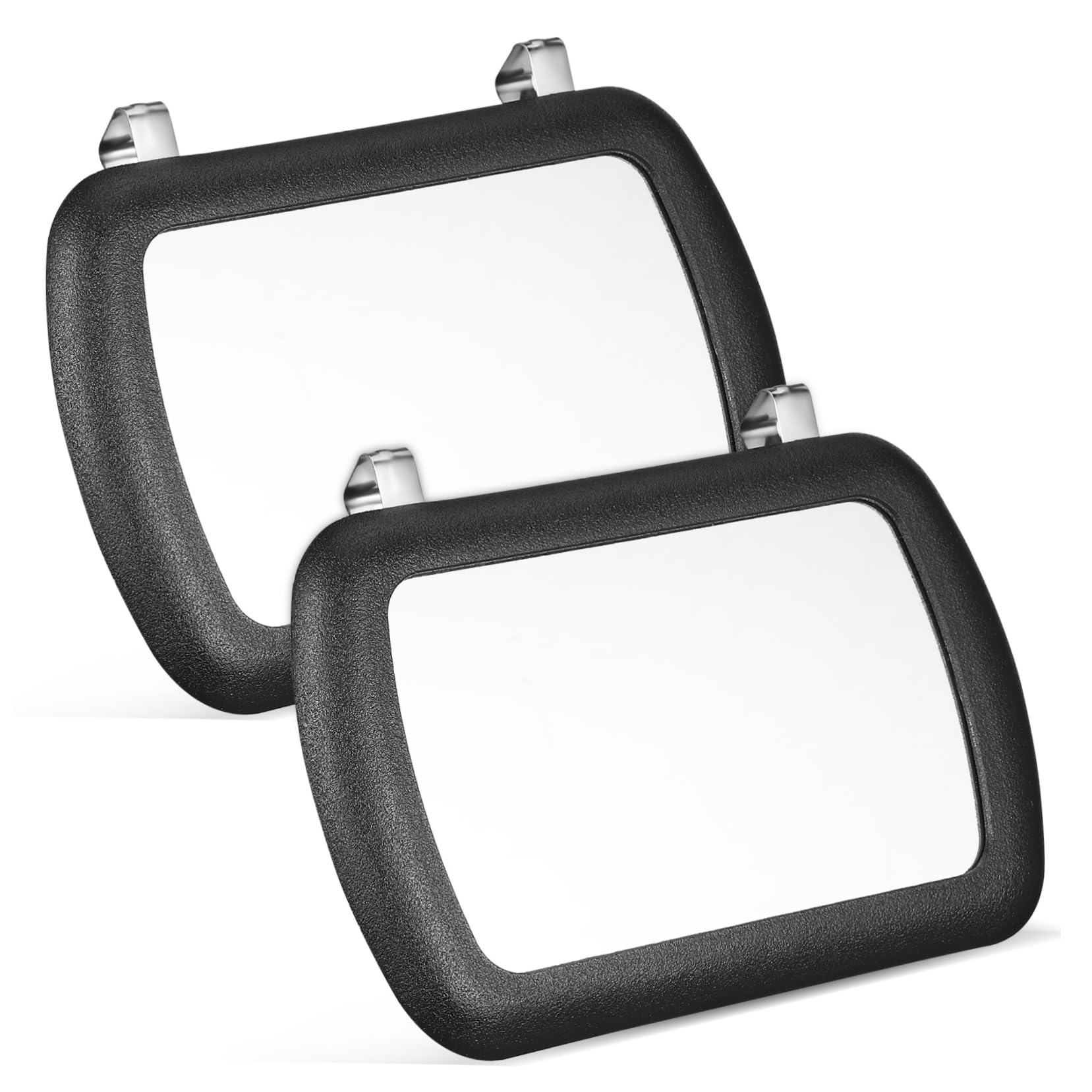 MUCKLILY 2 Stück Kosmetikspiegel mit Sonnenblende Sonnenblendenspiegel für LKW Fahrzeugspiegel Spiegel für Auto Autospiegel auto innenspiegel Visierspiegel Glas Black MUCKLILY 2 Stück Kosmetikspiegel mit Sonnenblende Sonnenblendenspiegel für LKW Fahrzeugspiegel Spiegel für Auto Autospiegel auto innenspiegel Visierspiegel Glas Black von MUCKLILY