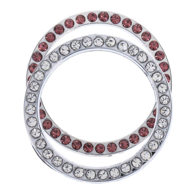 MUCKLILY 2 Stück Ring Des Motorstartknopfs Zündung Startknopfabdeckung Für Automotoren Schlüssel Blau Startknopf-autozubehör Motorstartring-aufkleber Motorring Motorknopf Zierring Pvc von MUCKLILY