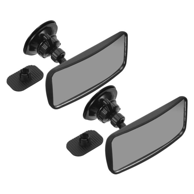 MUCKLILY 2 Stücke Rückspiegel Kindersitz Rückspiegel Autositz Espejo Retrovisor Para Carro Universal Rückspiegel Nach Hinten Gerichtete Autositzspiegel Autospiegel Schwarz Abs von MUCKLILY