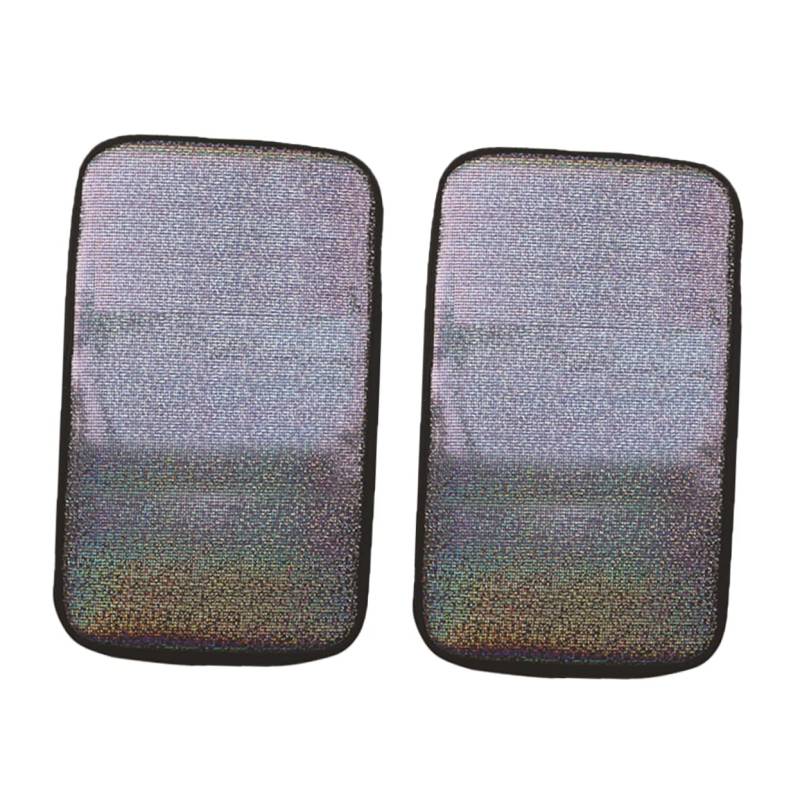 MUCKLILY 2 Teilige Armlehnenmatte Autozubehör Mittelkonsolenabdeckung Blaue Polsterbezüge Innenausstattung Auto Armlehnenkissen Mittelkonsole Armlehnendeckel Armlehnenabdeckung von MUCKLILY