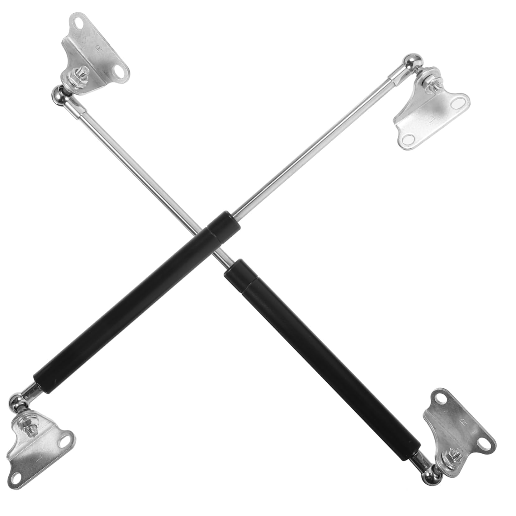 MUCKLILY 2Stücke Gas Spring Support Struts with Type Brackets for High Performance Toolboxes for Cabinets and Trunks von MUCKLILY