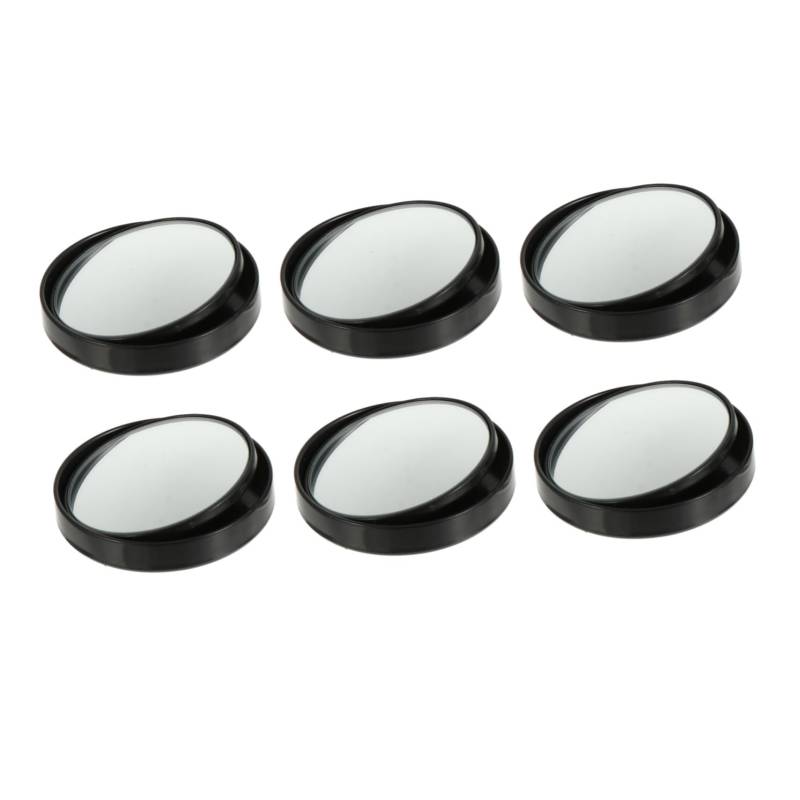 MUCKLILY 3 Paare Rückspiegel Unterstützter Blinder Spiegelspiegel Toter- -spiegel Fahrerseitenspiegel Auto-rückspiegel Innere Auto Rückspiegel Autospiegel Plastik Black von MUCKLILY