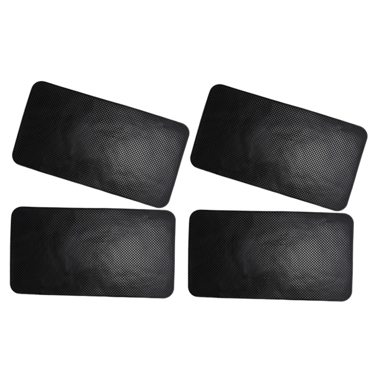MUCKLILY 4 Stück Auto-aufbewahrungsmatte Armaturenbrett-klebematte Nicht Für Auto-armaturenbrett Armaturenbrett Matte Unterlage Auto Dash Grip Pad Automobil Pads Handy Matte Black Pu MUCKLILY 4 Stück Auto-aufbewahrungsmatte Armaturenbrett-klebematte Nicht Für Auto-armaturenbrett Armaturenbrett Matte Unterlage Auto Dash Grip Pad Automobil Pads Handy Matte Black Pu von MUCKLILY