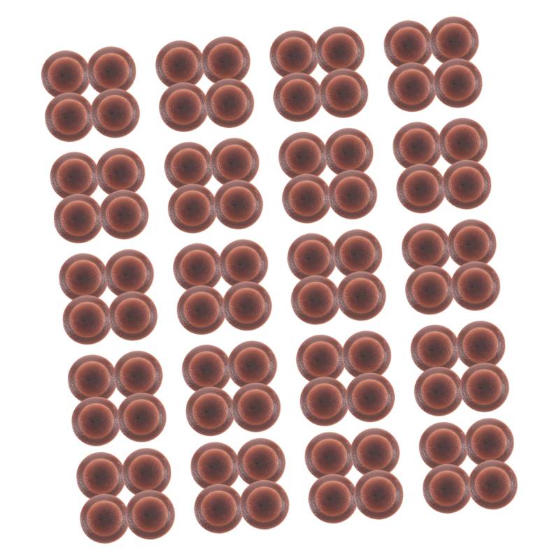 MUCKLILY 500 Stück Schraubkappe Deko Abdeckung Schraubkappen Für Schrauben Schraubenschutzkappen Deko Schraubkappen Schraubenschutz Schraubbefestigungskappe Schraubenschutzkappe Kappe von MUCKLILY